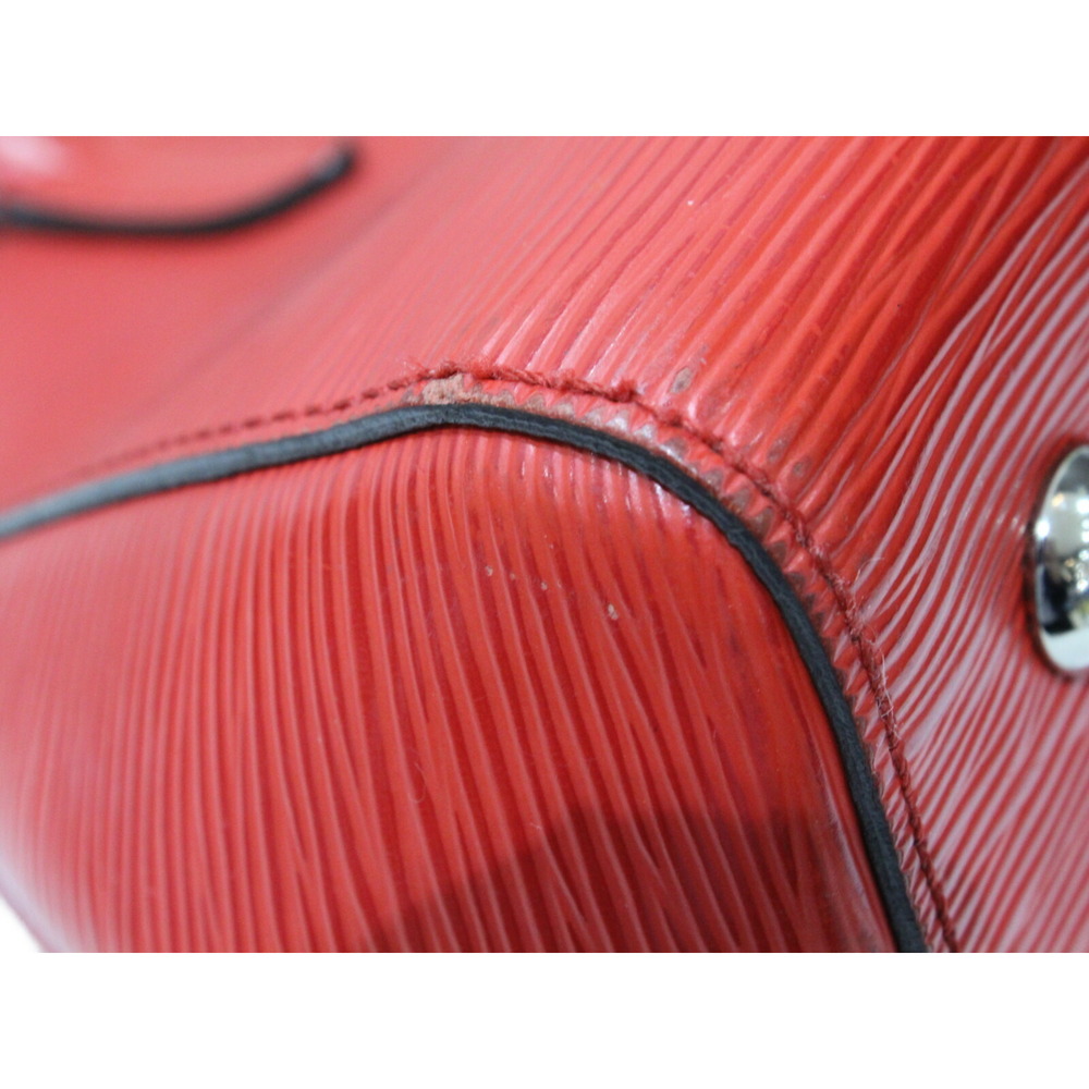 Louis Vuitton Strap Red Handbag Marly Epi Bag Shoulder Leather - Picture 7 of 7